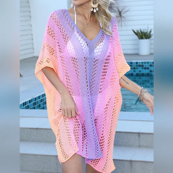 Radiant Glow Contrast Cover-Up - Pink/Purple - Picture 8 of 8